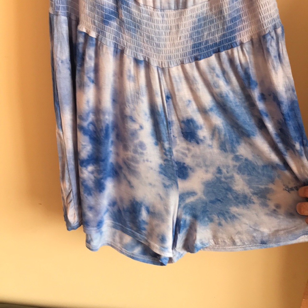 Plus Sz tye Dye romper 3X - Picture 7 of 7